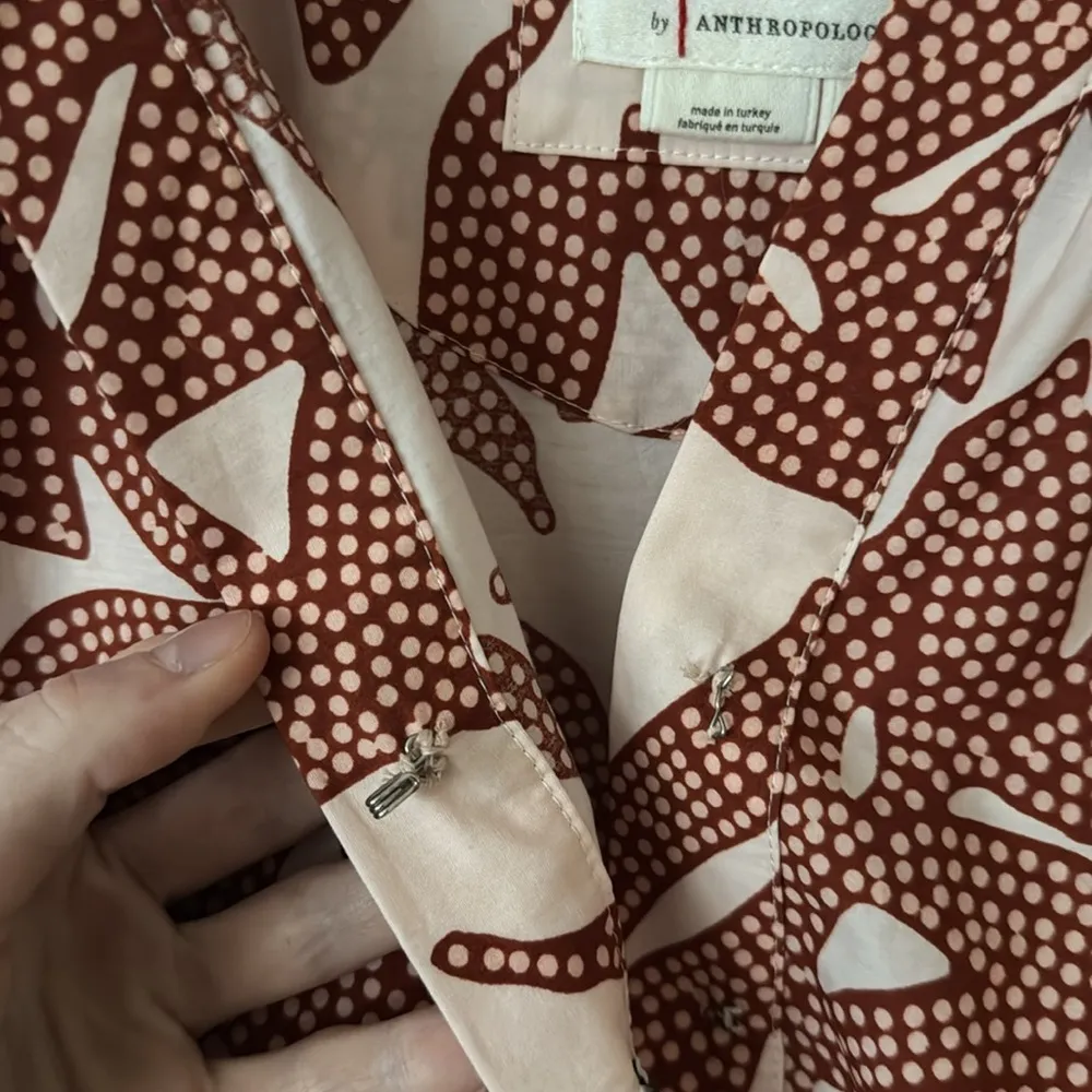 Anthropologie XS The Somerset Maxi Floral Print Dress - Image 6