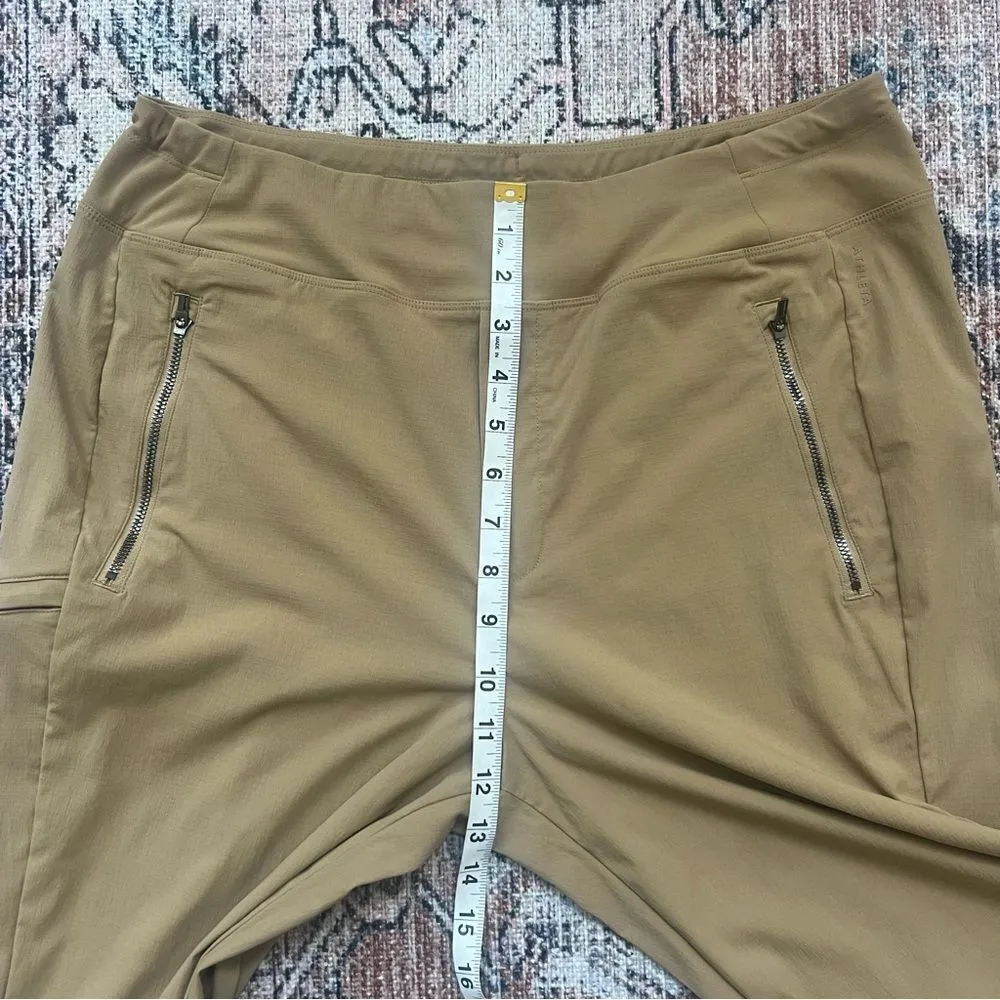 Athleta Trekkie North Jogger Big Sur Brown Tan Size 12 - Image 10