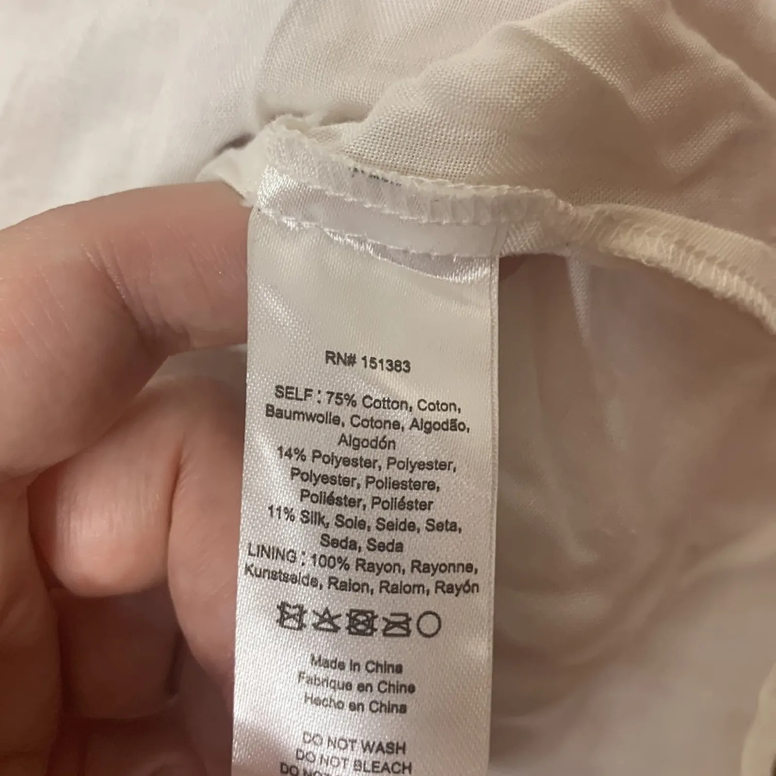 Anthropologie current air plaid structured ruffle organza peasant top sz S - Image 7