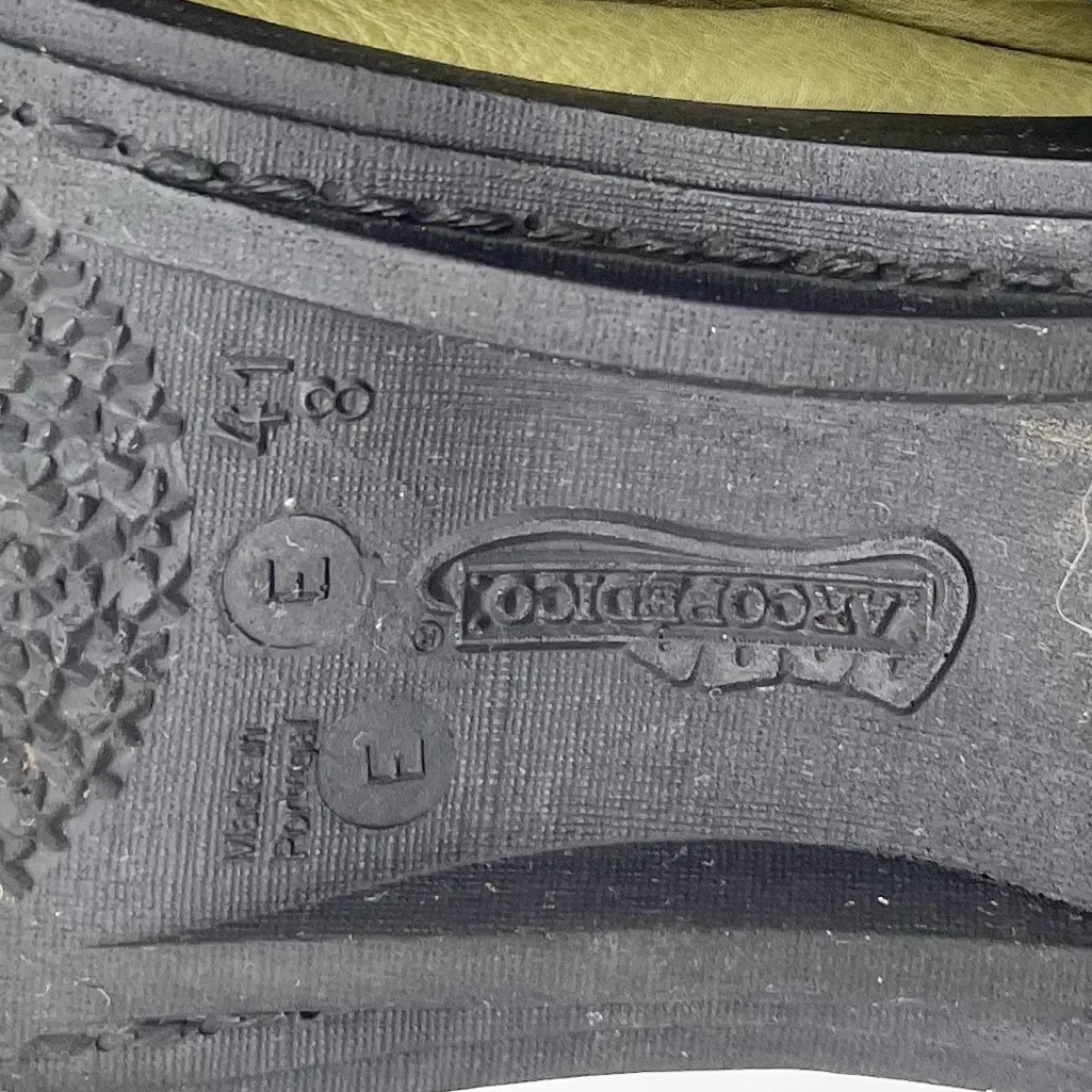 Arcopedico Women's Queen II Slip On Leather Shoes EU Size 41 Olive Green Comfort - Image 11