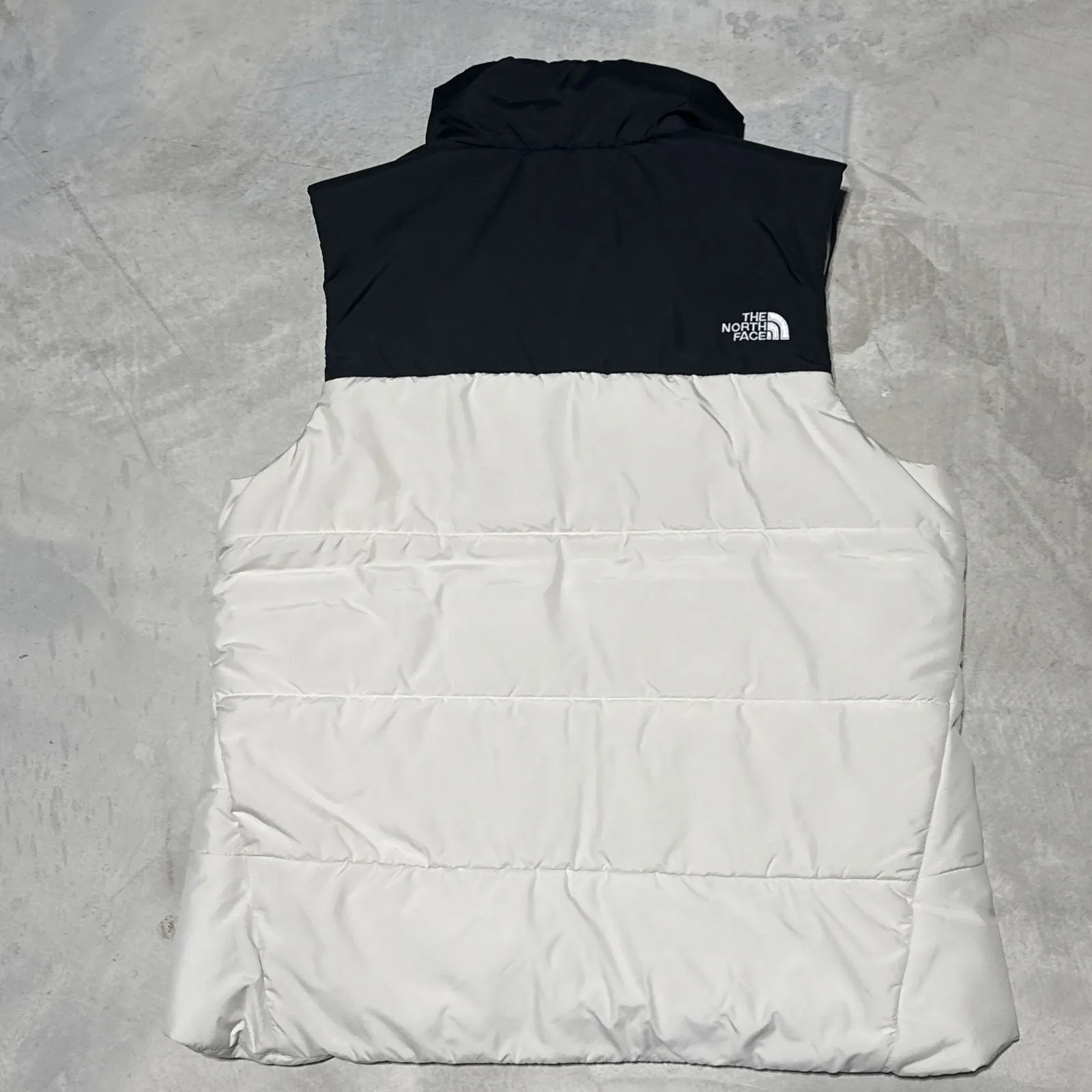 The North Face Vest Jacket Everyday Puffer Lightweight Womens SZ M Johnson Logo - Image 7