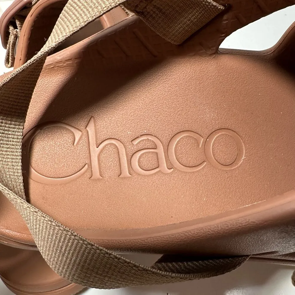 Chaco Chillos Sandals Tan Adjustable Strappy Women’s Size 10 - Image 9