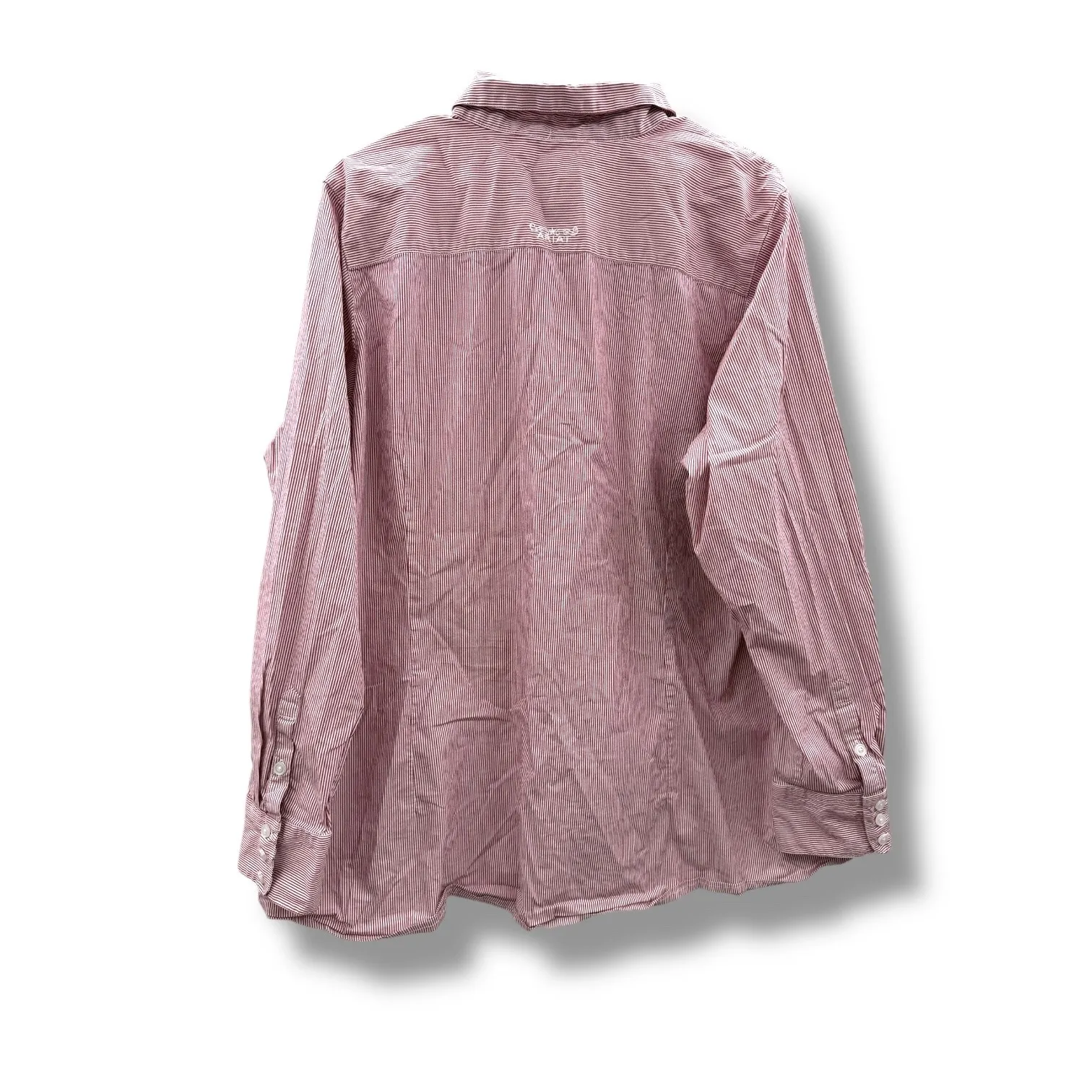 Ariat Kirby Stretch Shirt Women's Size 2X Long Sleeve Western Button Red Striped - Image 2