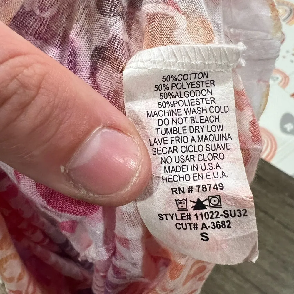 Women’s Evolution Multi Color Cheetah Print Small Tank Top Side Slit Dress - Image 4