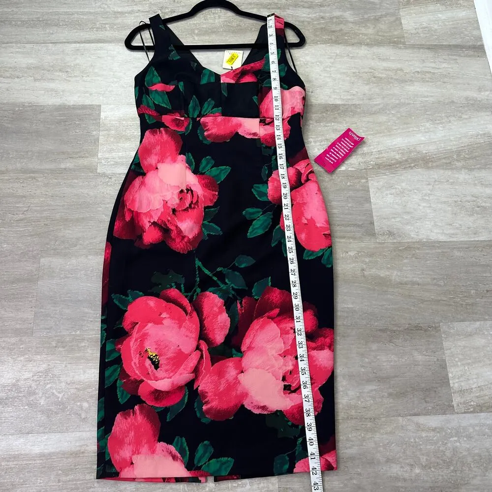 NEW Trina Trina Turk Floral Sheath Dress size 6 - Image 11