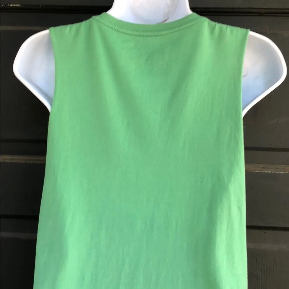 Local‎ Celebrity "Pancakes" Green Tank Top Size M - Image 6