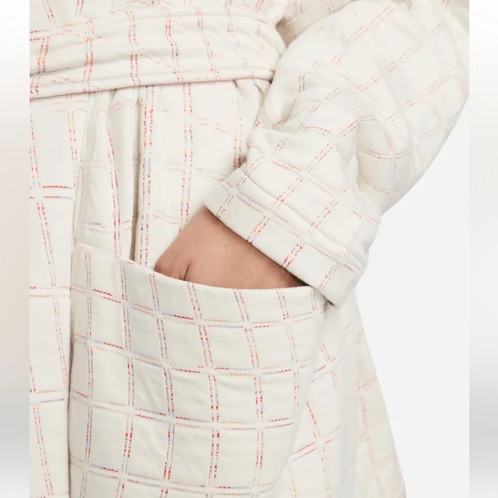 NEW Nike Yoga Therma-FIT Luxe Women's Jacquard Top Jacket Reversible Sz 2X - Image 5