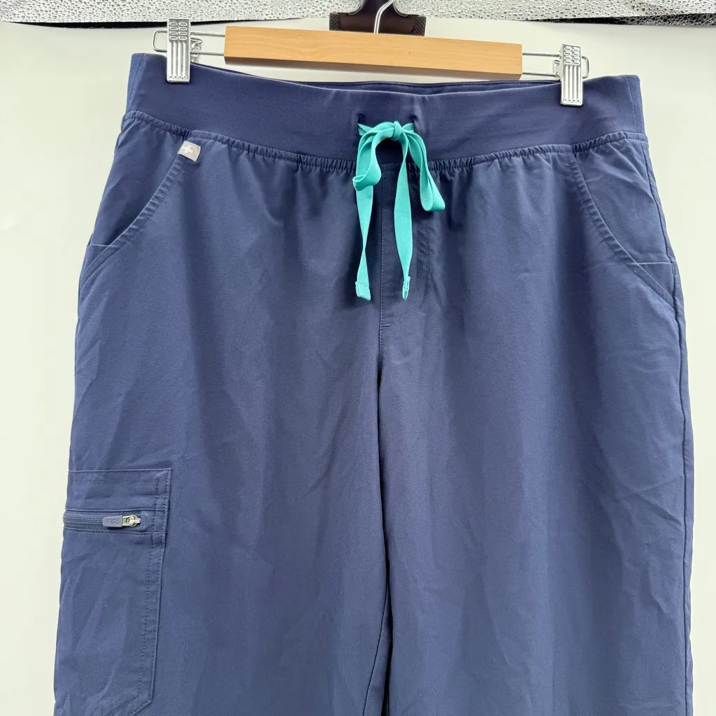 Figs Zamora Freex Lined Jogger Scrub Pants in Navy Blue Sz M Nurse‎ Doctor Vet - Image 2