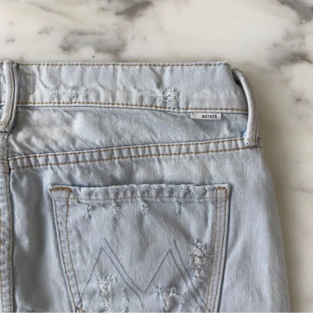 MOTHER The Big Mini A-line Skirt in Get Blondie • Sz 26 - Image 5