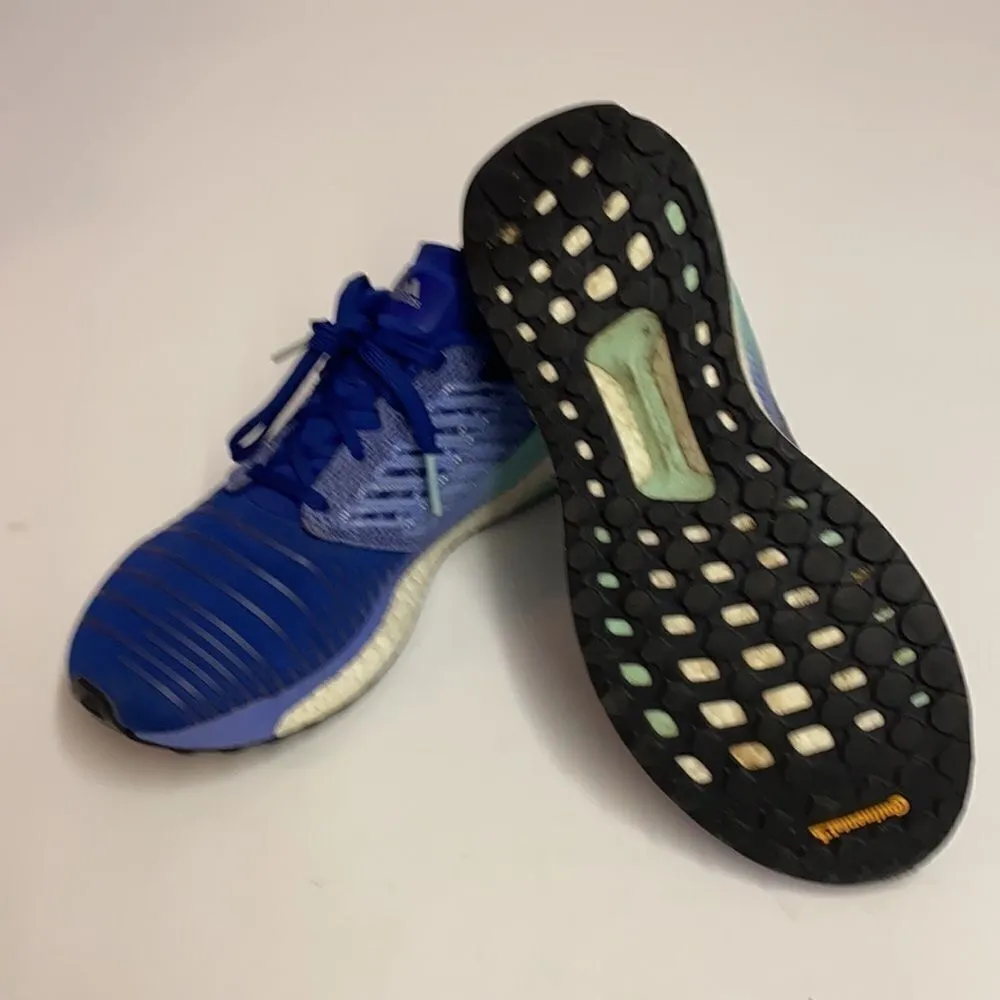 Adidas Solar Boost Continental Running Shoe. Blue A20 - Image 9