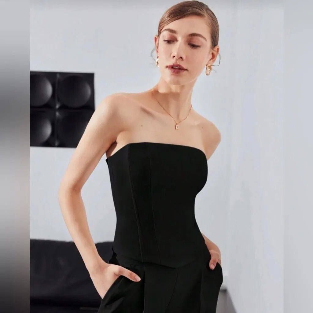 Black Corset Top - Image 2