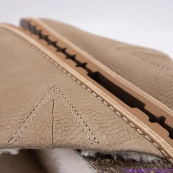 NEW Madewell The‎ Layne Clog Mule in Nubuck and Shearling, 7 - Image 12