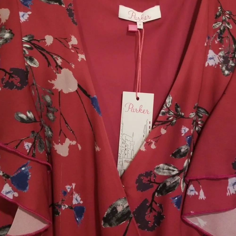 💕PARKER💕 Smocked Waist Ruffle Floral Dress - Image 5