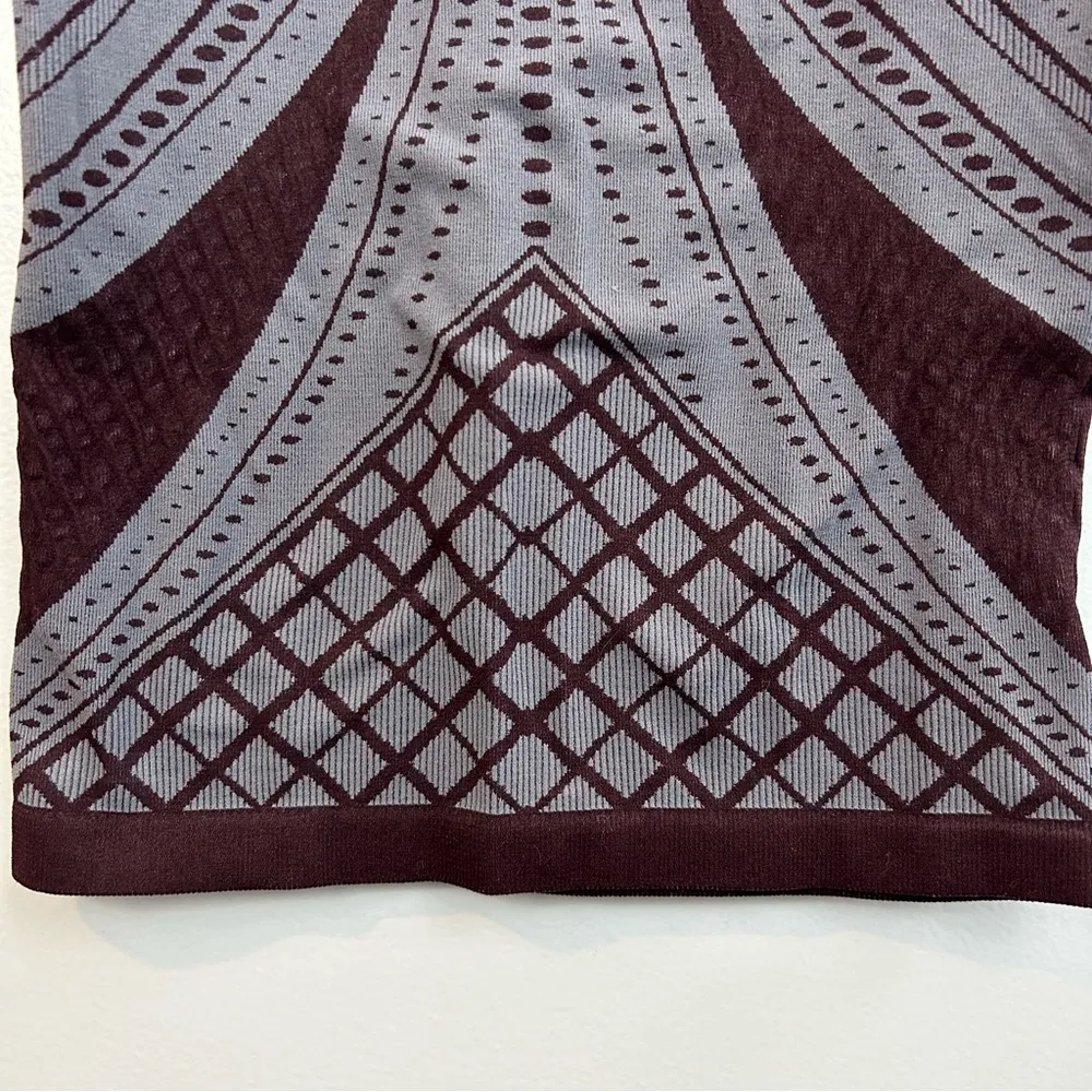 Free People Show Stopper Intarsia Bodycon Mini Dress Size M/L - Image 8