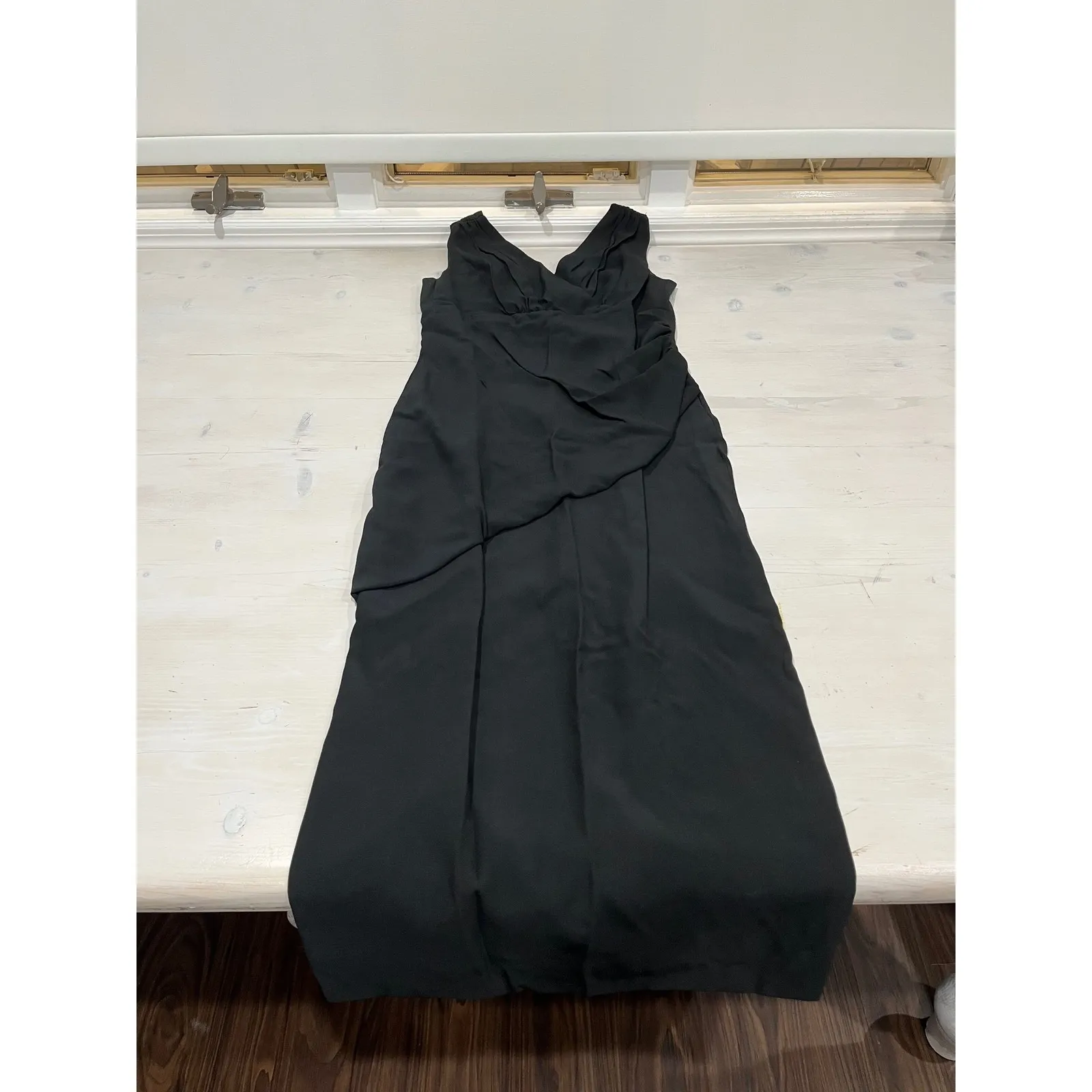 Nicole Miller Black‎ Maxi Dress Evening Gown Formal Party Sleeveless Women's - Image 2