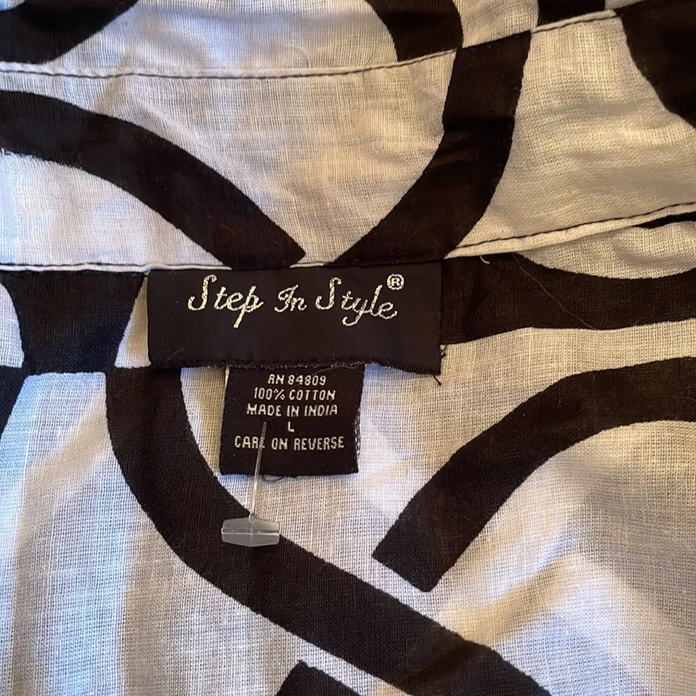 NWT The Nanny Dress Black Size L - Image 8