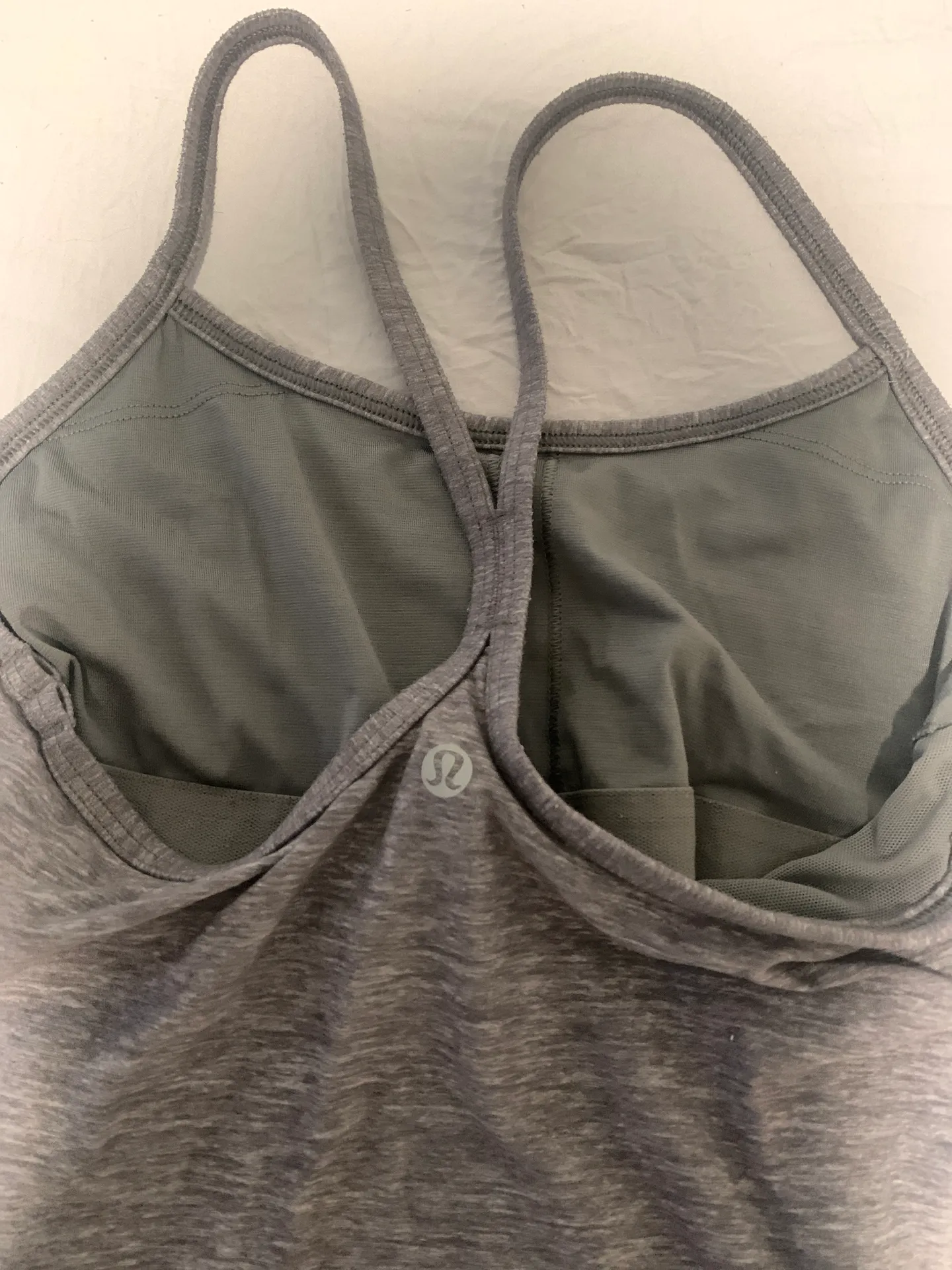 Y Tank Top Gray - Image 3
