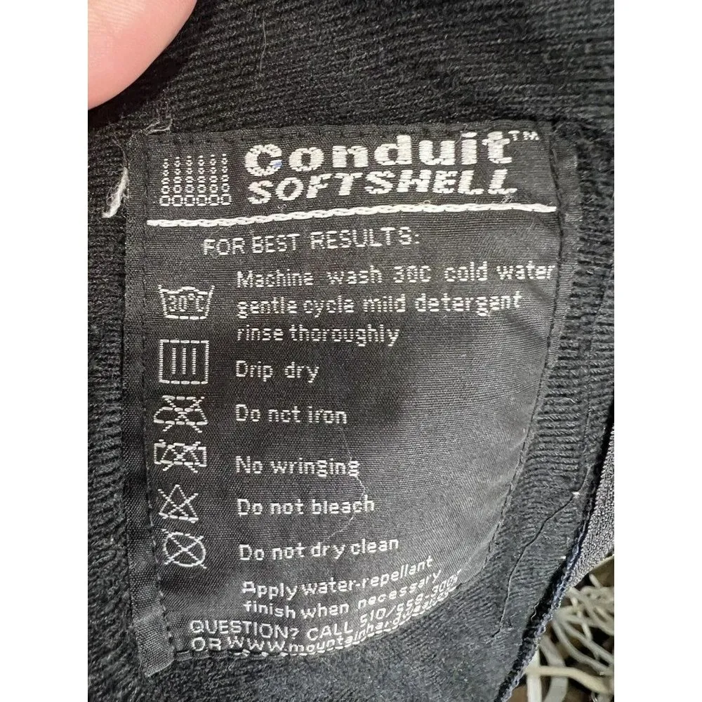 Mountain Hardwear Full Zip Blue‎ Softshell Full-Zip Jacket Women’s Large - Image 10