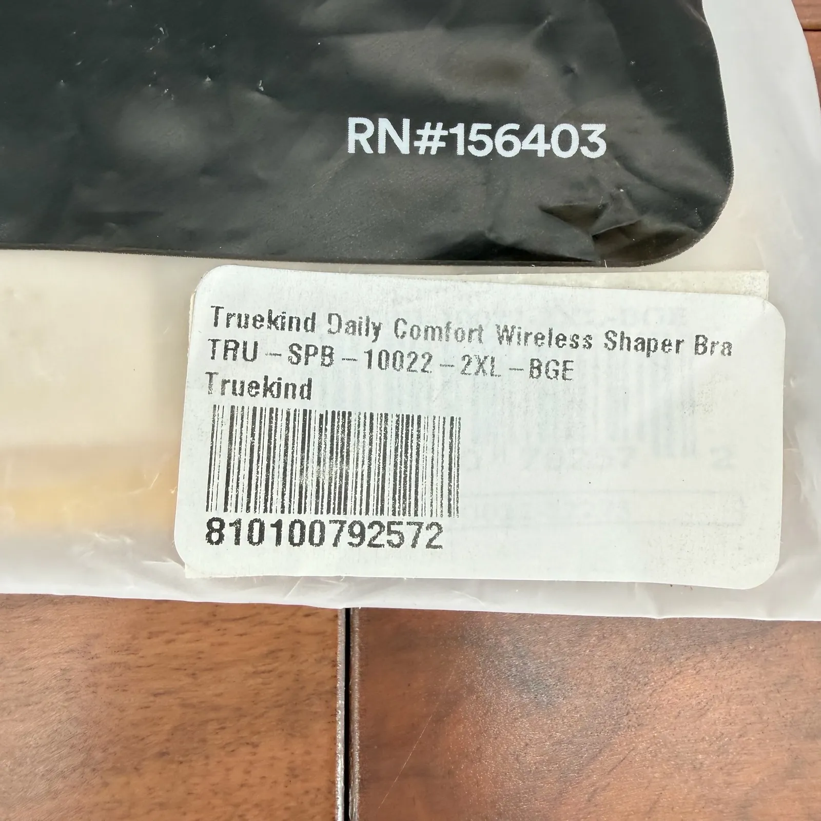 Truekind Daily Comfort Wirefree Shaper Bra 2XL Beige Support Everyday Size undefined - Image 7