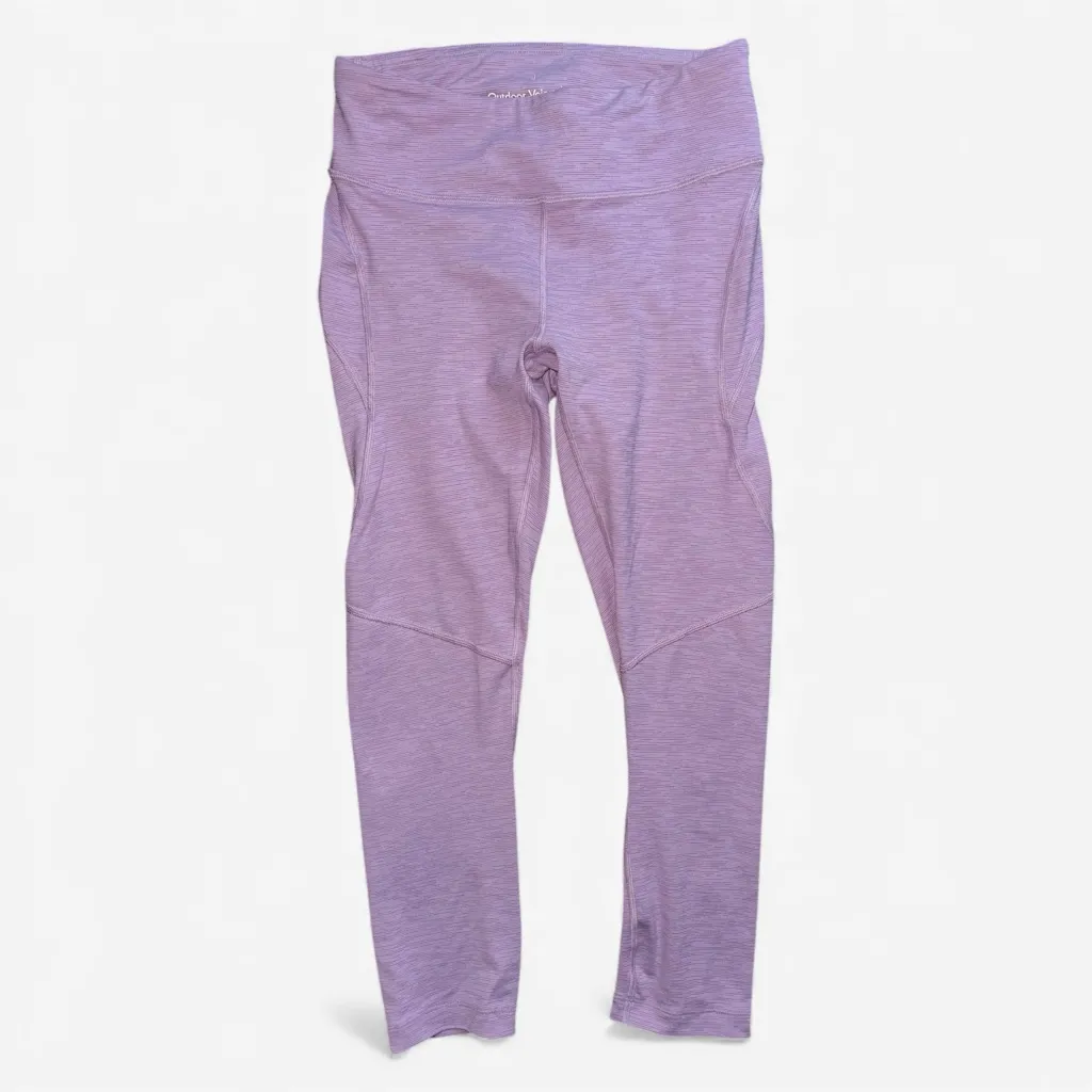 Outdoor Voices TechSweat Heathered Lilac Leggings Women’s Size S - Activewear - Image 2