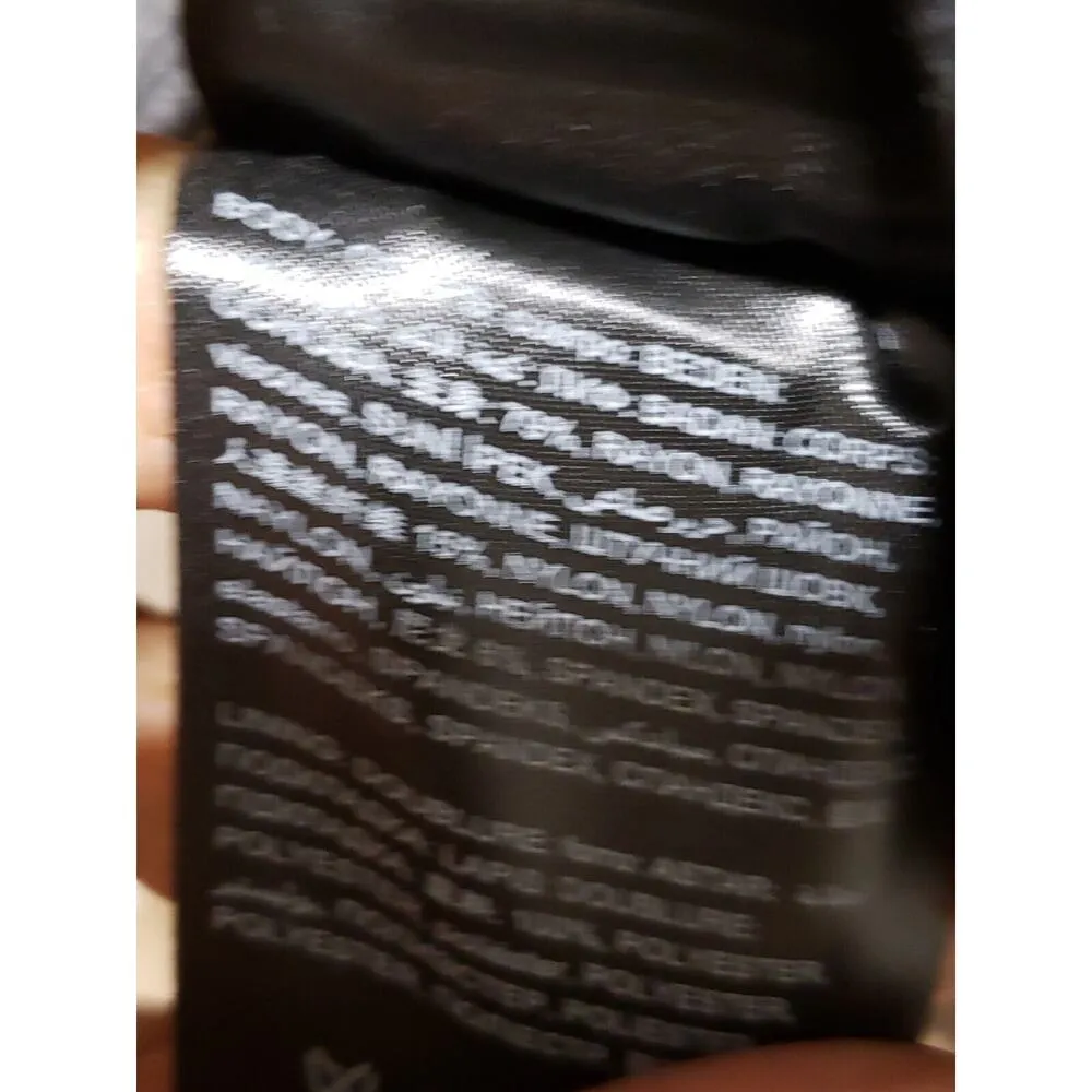 Bebe Womens Black Lace Up Front Halter Neck Back Zip Bodycon Dress Size S - Image 9