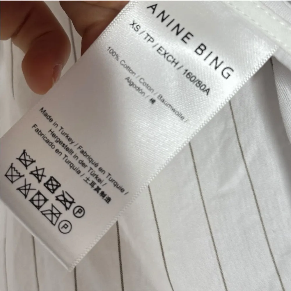 Anine Bing Chrissy Striped Cotton Shirt - Image 6