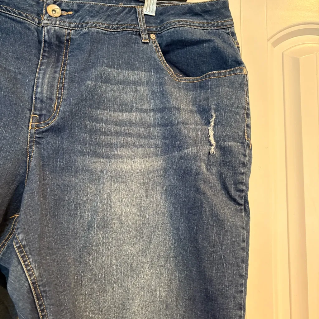 Cato Denim Bermuda‎ Shorts Size 20W - Image 3