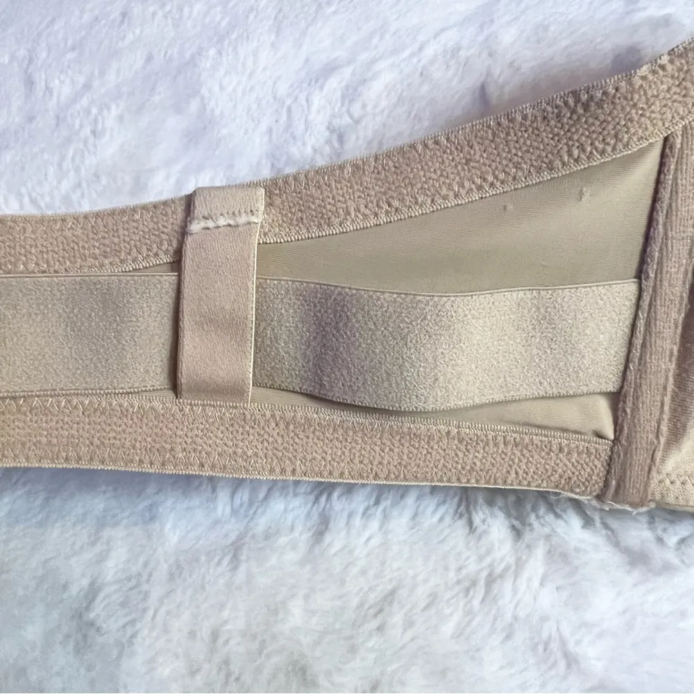 Maidenform Ultimate Stay Put Strapless Underwire Bra Nude Size 38D - Image 6