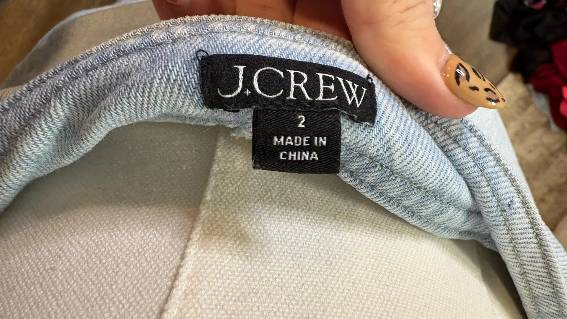 J.Crew Short Cute Denim Skirt - Image 5