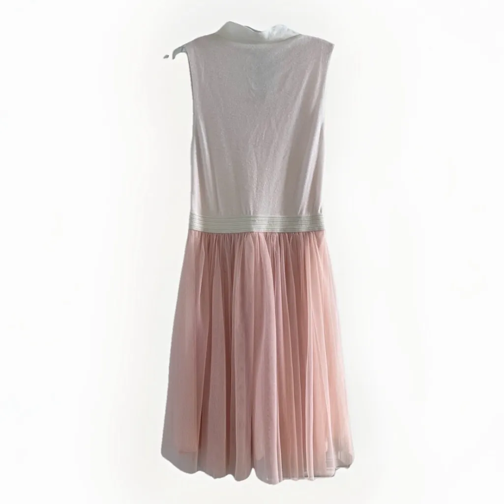 158$ HD in Paris‎ Anthropologie Darla Pink Tulle Dress XSmall Multi Textiles - Image 7