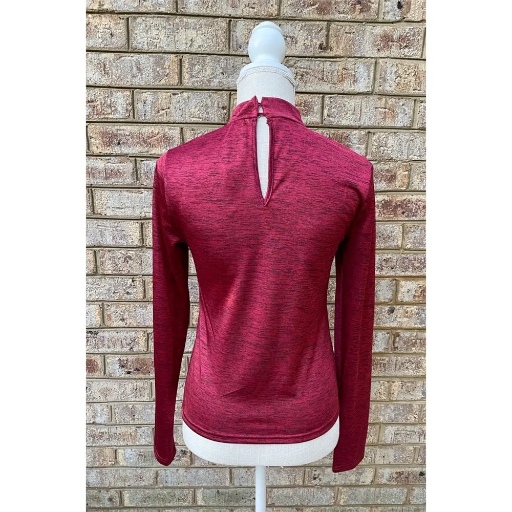 NWT BCBGeneration Mock Neck Cutout Top - Image 5