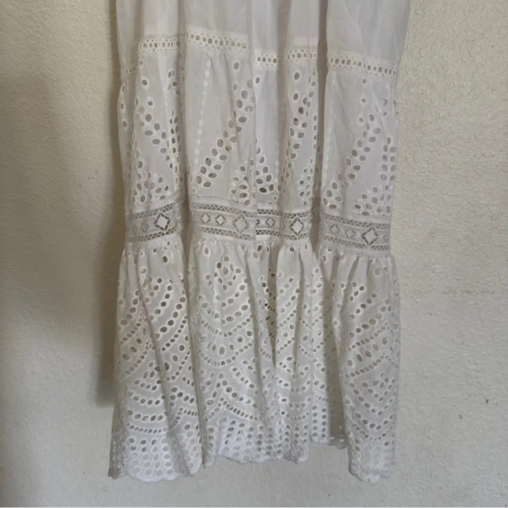 NWT Misa Los Angeles Eyelet Embroidered Allegra  Dress. - Image 12