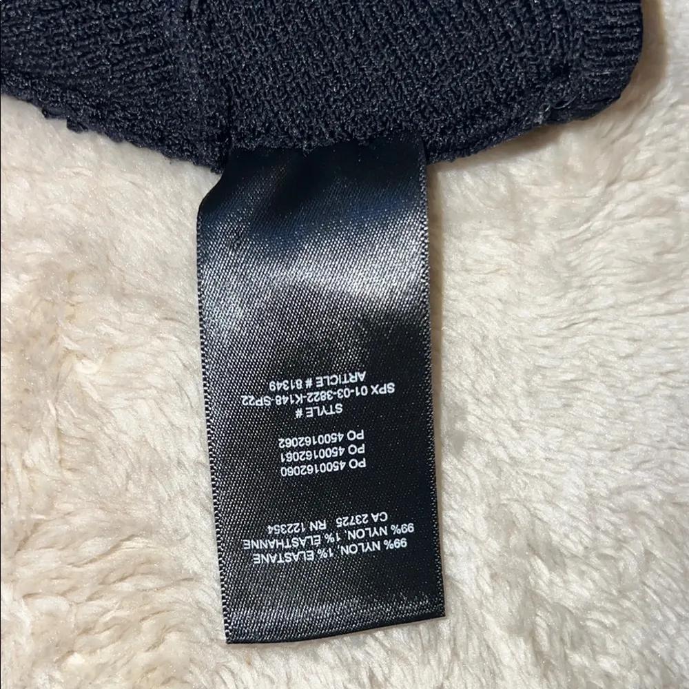 Babaton Black Ribbed Sleeveless Crop Tank‎ - Image 5