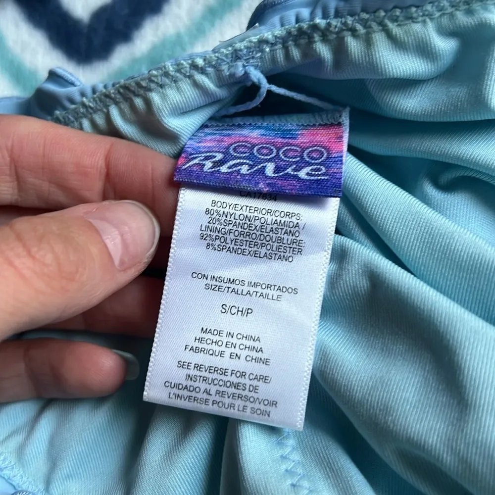 Coco Rave Bikini Set with Ruffle Halter Bikini Top and Bottoms - Image 2