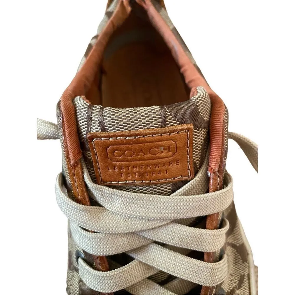 Vintage Y2K Coach Barrett Tennis Shoes Sneakers Preppy Designer Everyday Casual - Image 11