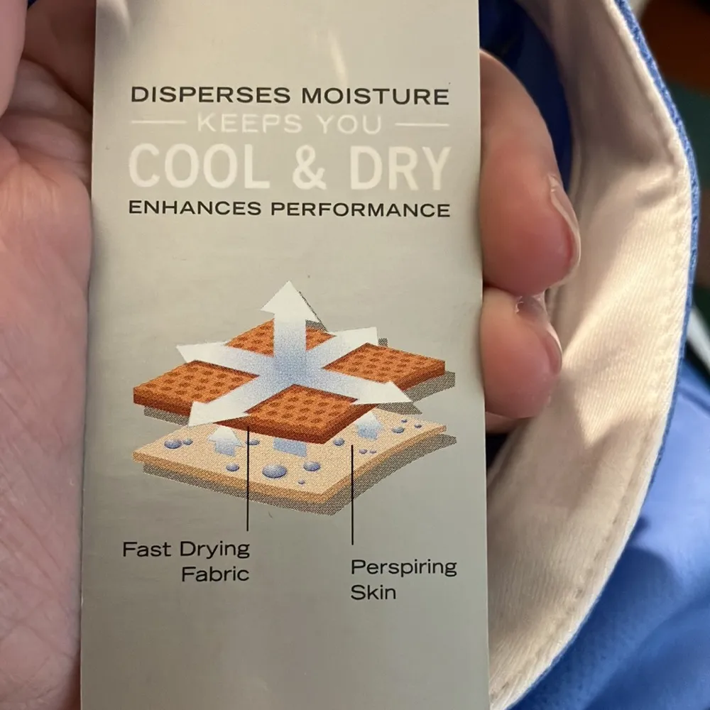 NWT Izod PerformX Cool FX V-neck Polo, Large - Image 7