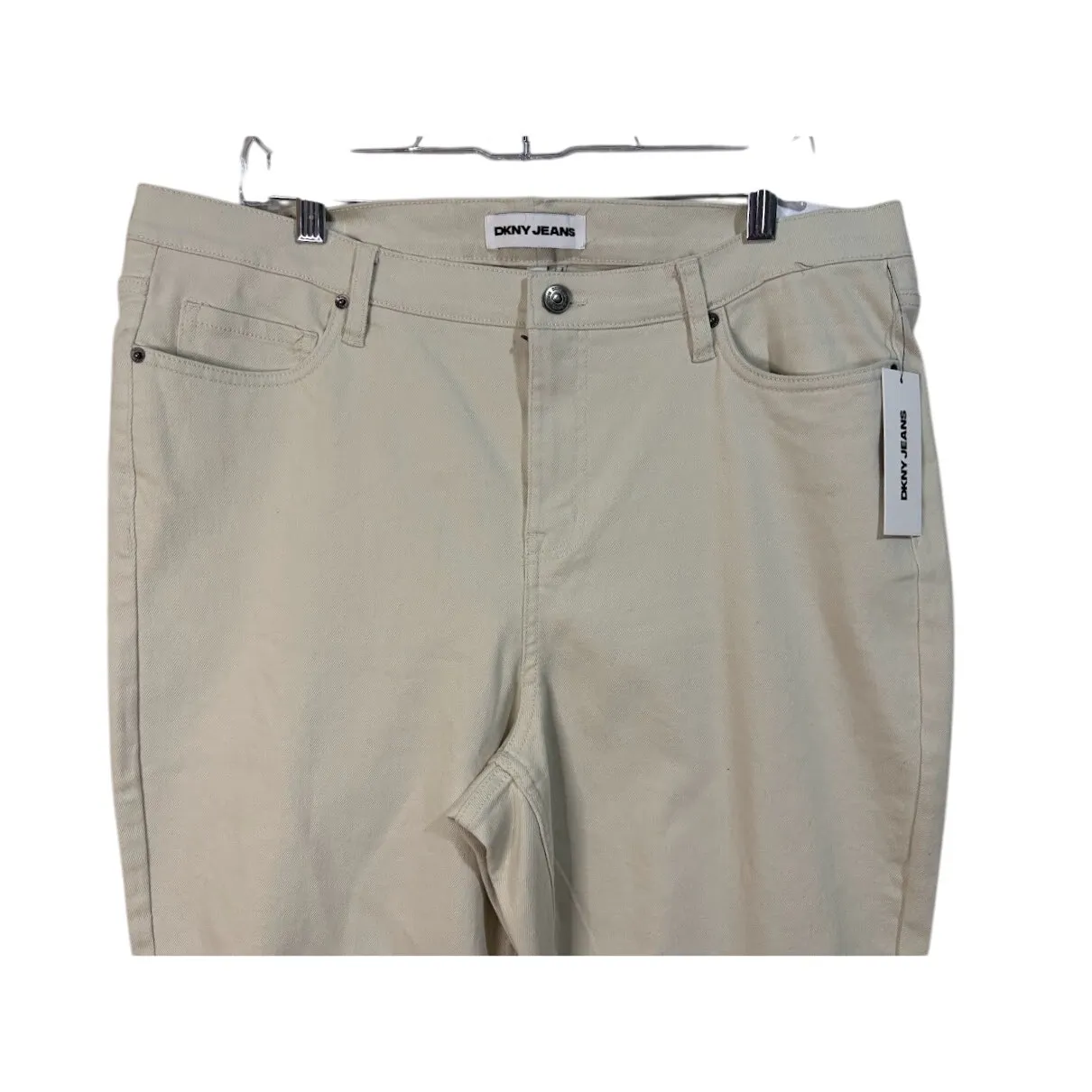 DKNY Jeans Women's Williamsburg High Rise Flare Crop Plus Size 16W NWT - Image 2