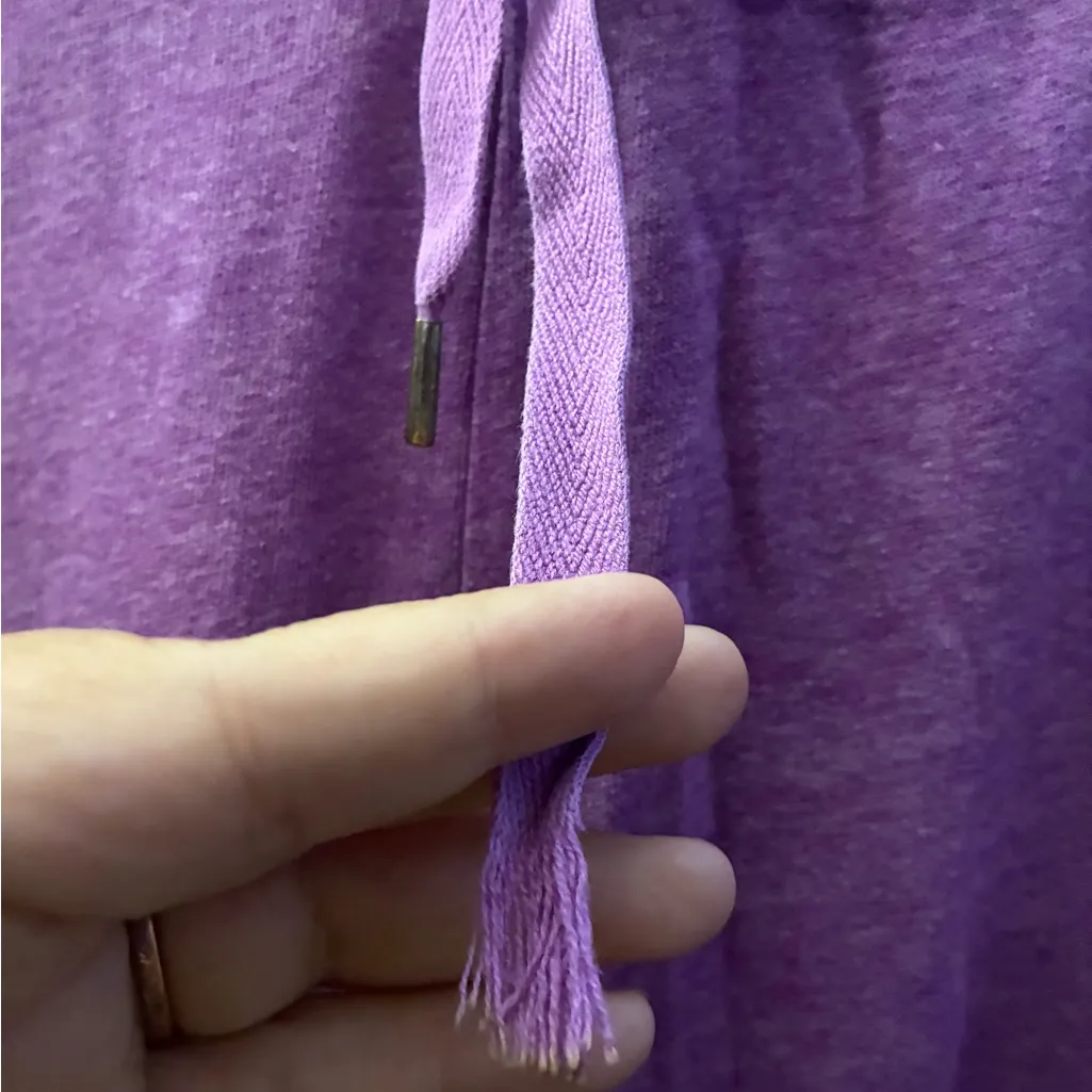 Victoria's Secret 2011 Supermodel Angel Straight Leg Purple Sweat Pant S - Image 13