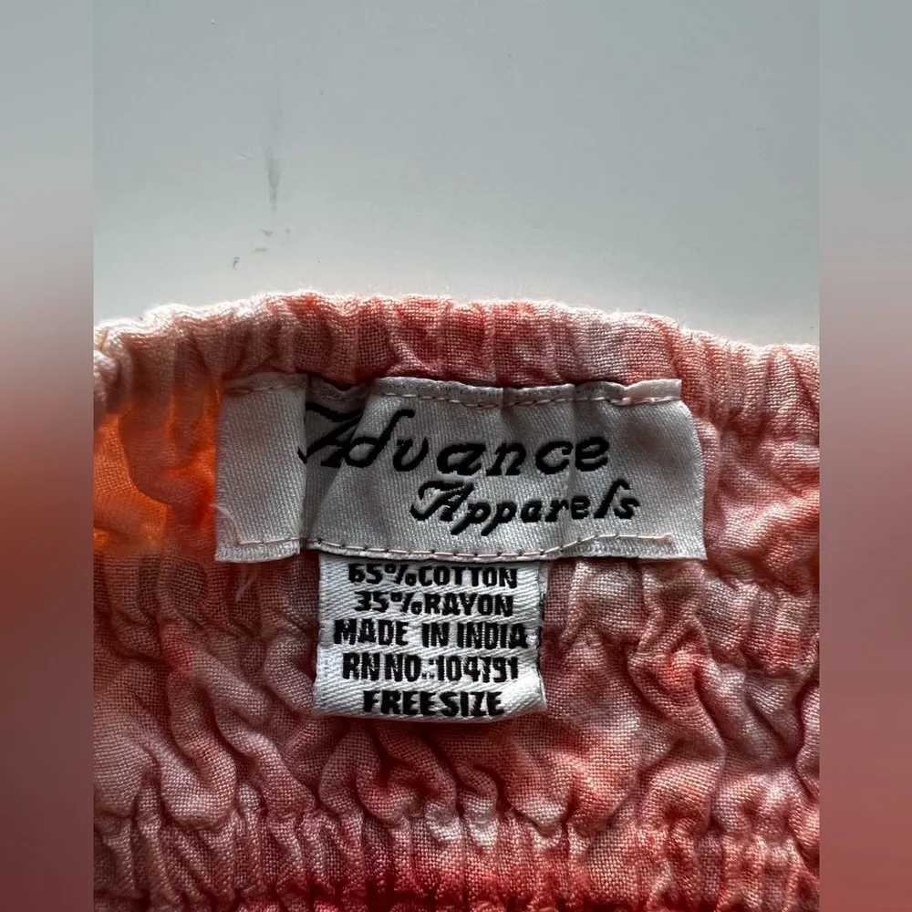 Advanced Apparels lace up dress asymmetrical layered y2k fairy handkerchief Orange - Image 3