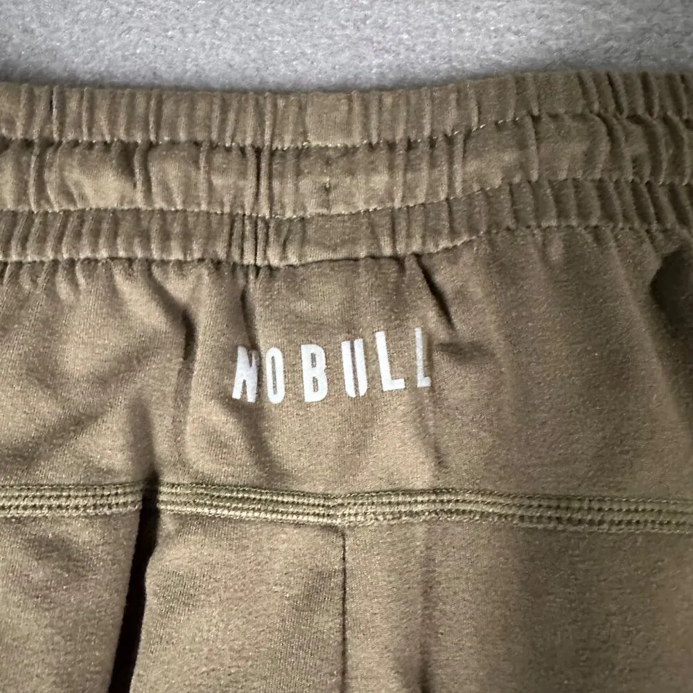 No Bull Womens XS Green Pull On Elastic Drawstring Joggers Pockets Pants Workout - Image 10