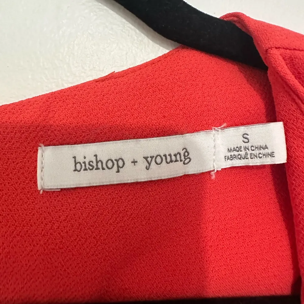 Bishop + Young Red Rachel Cropped Jumpsuit - Image 2