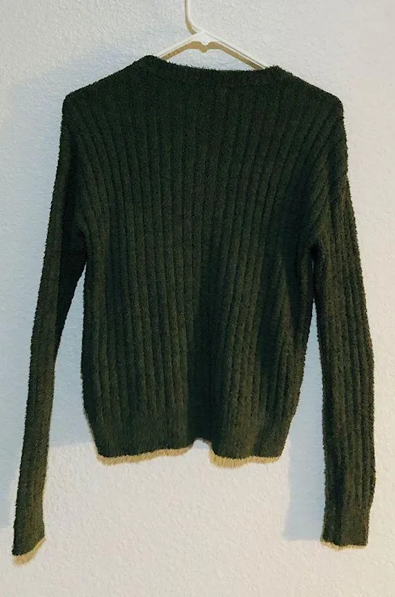 Soft Green Sweater Size XS - Image 2