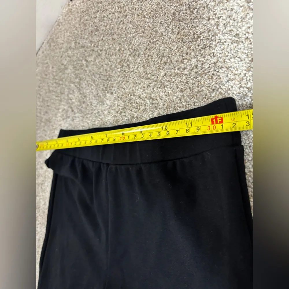 Marine Layer Womens Small Black Valencia Kick Flare Pants High Rise Black Travel - Image 8