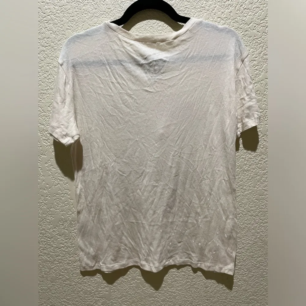 NWOT Chaser Freedom Rebel Club Tee Au Lait Paint Brushed Size S - Image 6