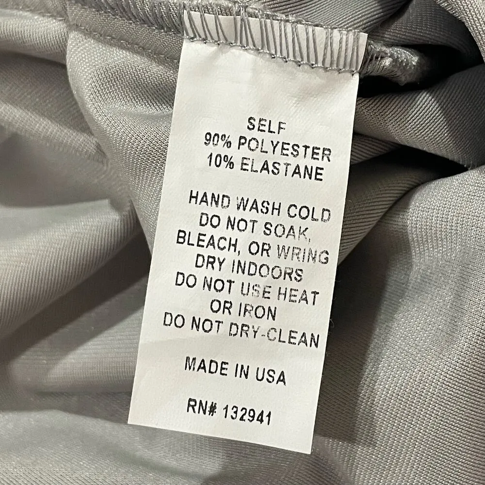 Amanda Uprichard  Janet Dress - Silver - Small - Image 11