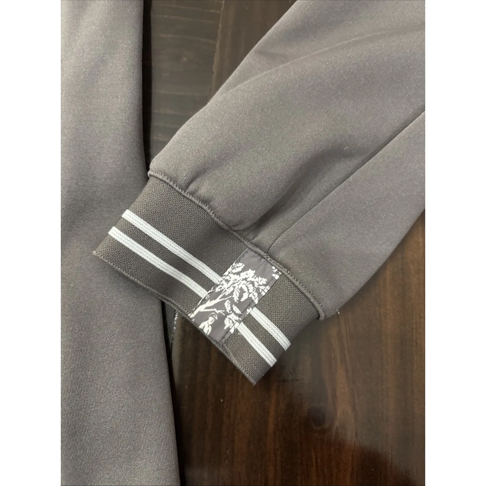 ARIAT TEK Small Quilted Jacket Equestrian Print Full Zip Horse Cowgirl Cowboy - Image 3