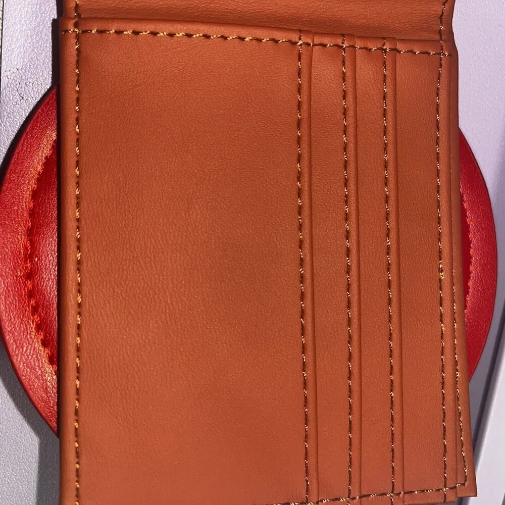 Spongebob Themed Unisex Krabby Patty Hamburger Vinyl Bifold Wallet - Image 5