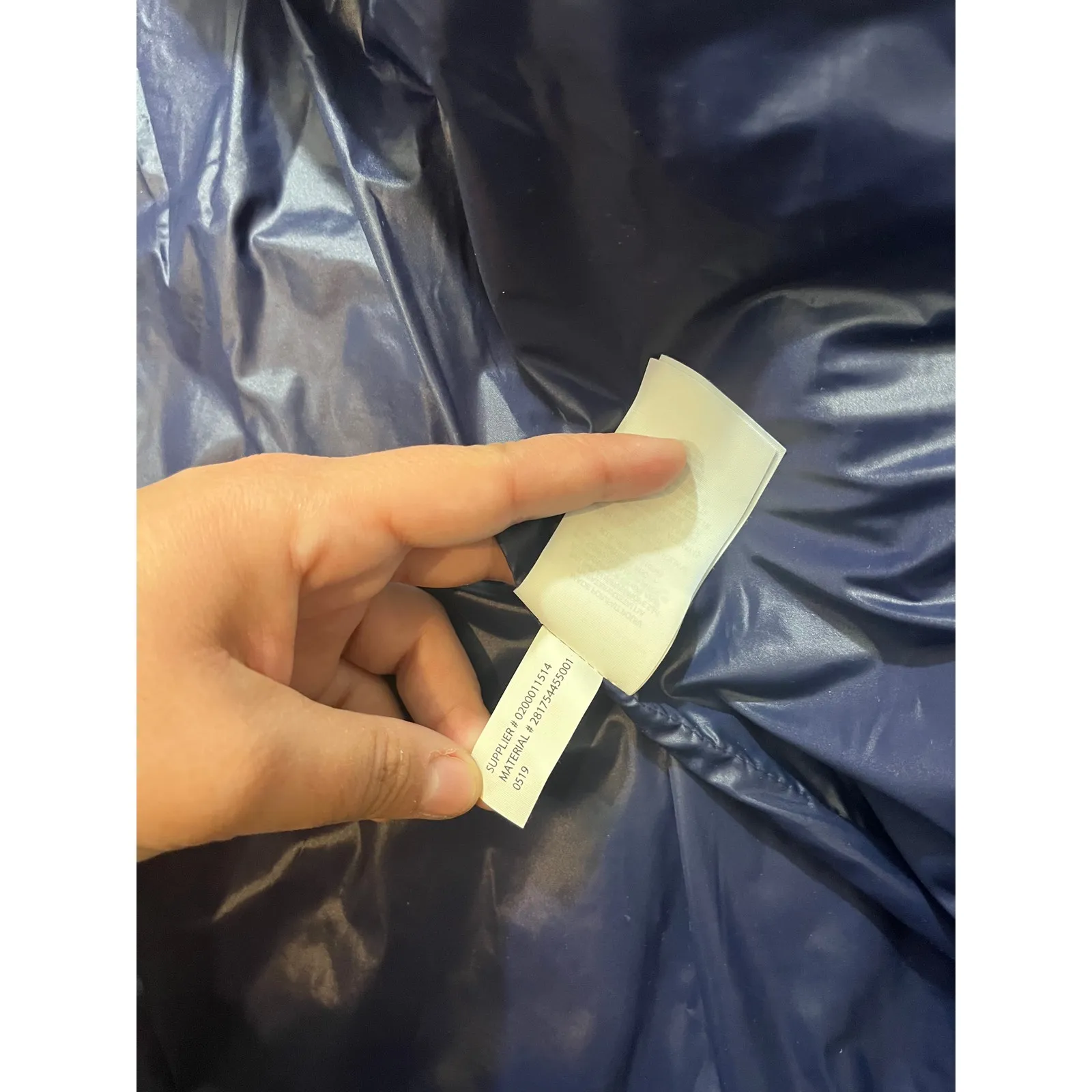 Polo Golf Ralph Lauren Womens Quilted Winter Jacket Coat Navy Blue Pockets Sz M Size M - Image 7