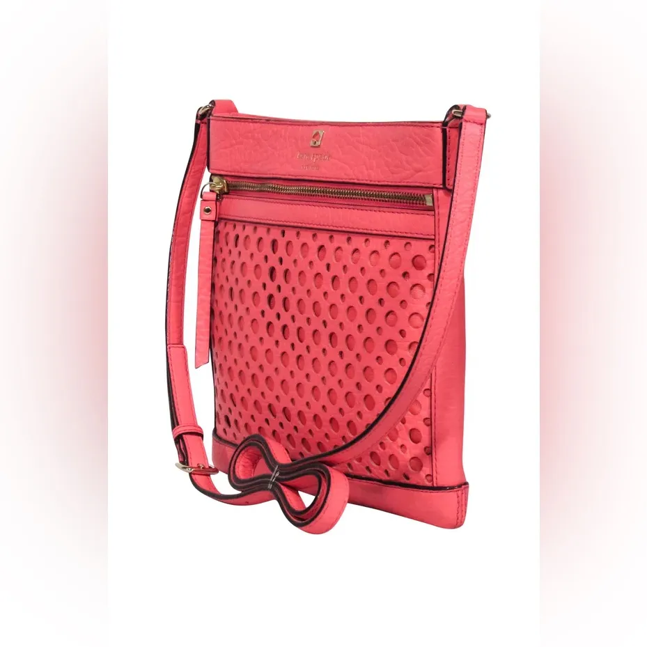 Kate Spade Perri Lane Bubbles Reidy Crossbody- Peony - Image 3