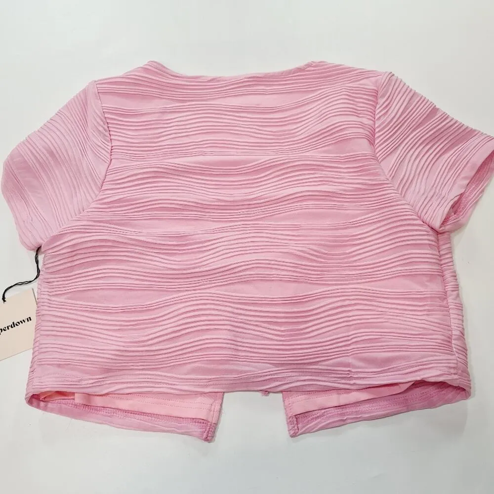 Superdown Melissa Ruched Set in Baby Pink Medium - Image 8